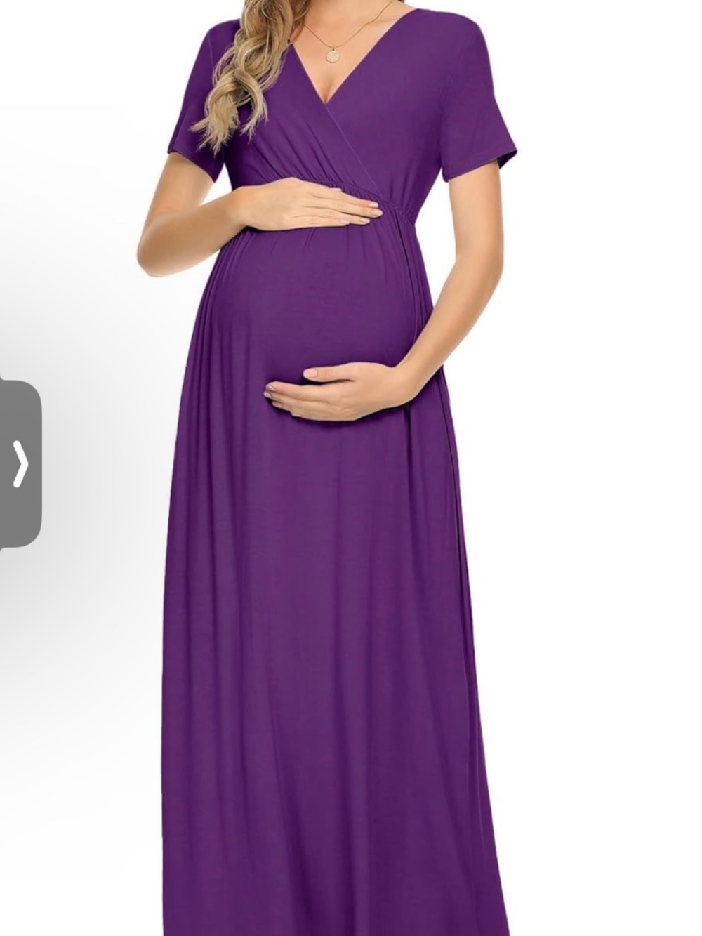 Maternity + Baby Shower Maxi Dress